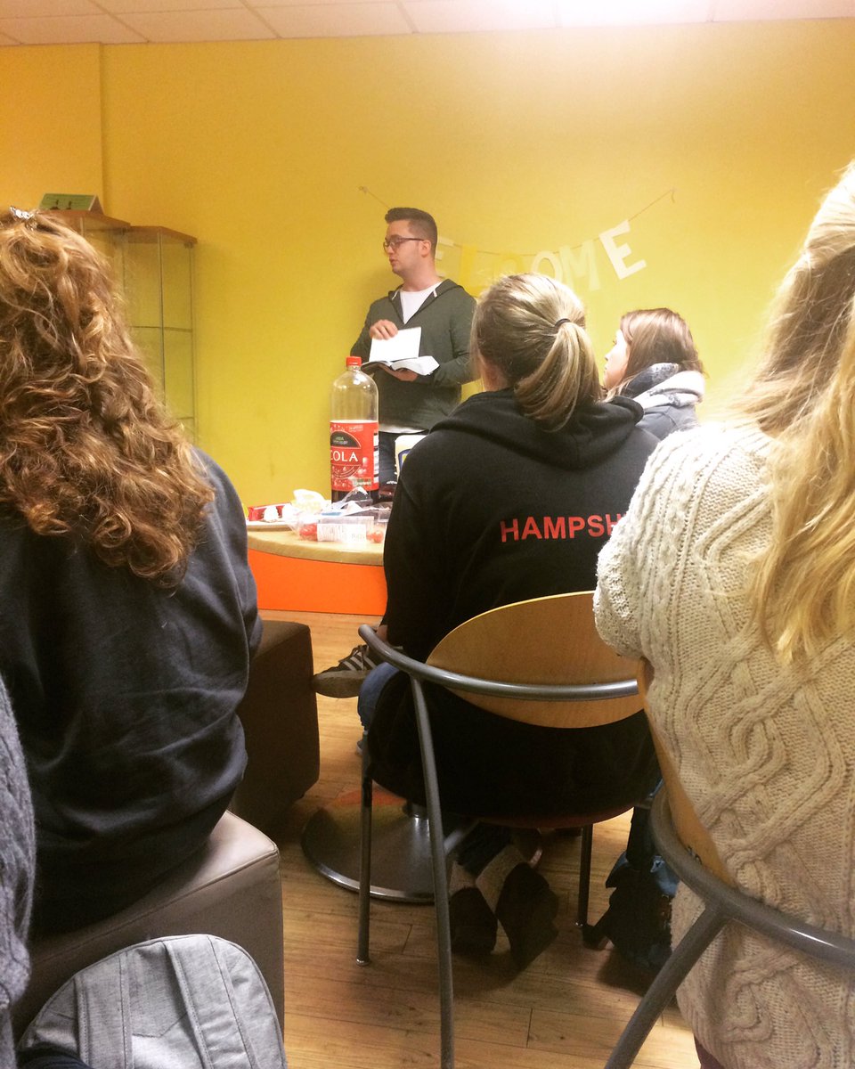 DifHealthcareCU's tweet photo. Packed out lunch bar today at Heath discussing whether Jesus takes away our freedom!! #StoryCardiff #whatsyourstory https://t.co/77MX9T15Ci