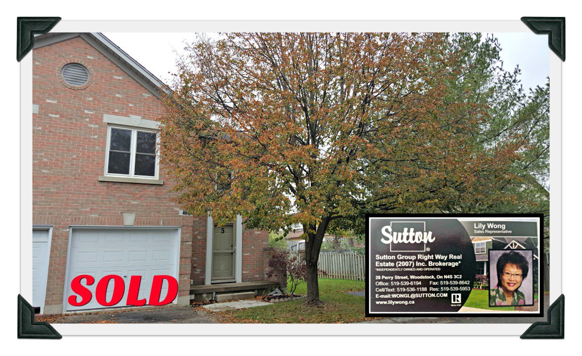Another home sold! Desirable end unit townhouse in north Woodstock. I have buyers looking. Are you ready to list? Contact me!