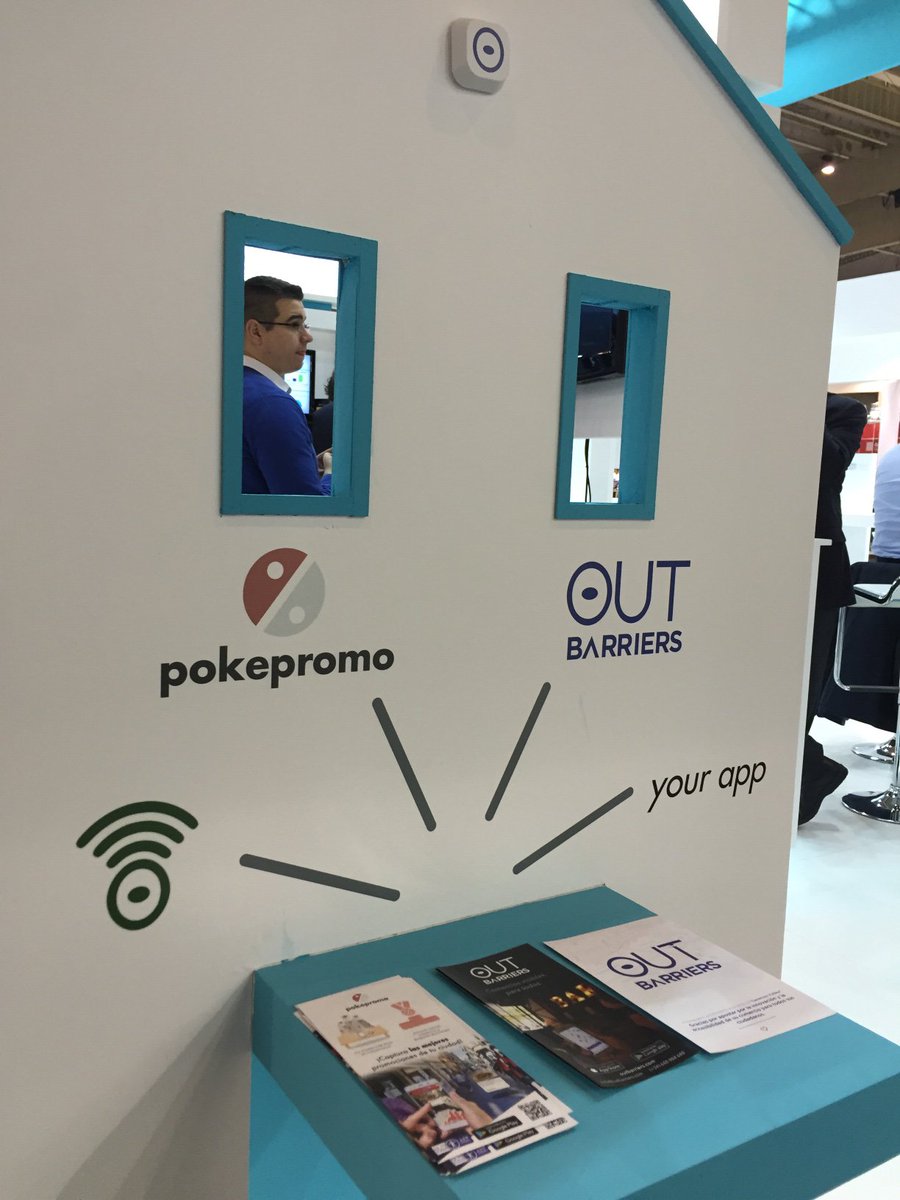 Outbarriers's tweet photo. De vuelta @SmartCityexpocon muchas novedades! Buscanos en el stand de @FIware #Outbarriers #Pokepromo #WiFri #yourApp https://t.co/Z6Yhh9P7m7