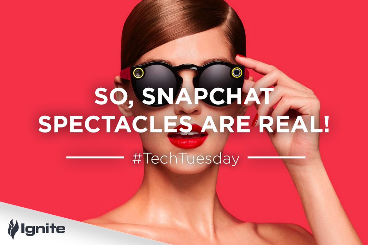 UKIgnite's tweet image. SnapChat launch a new piece of wearable tech called #SnapchatSpectacles demand is high already! Watch - youtu.be/qKBpkxI1oBY #TechTuesday