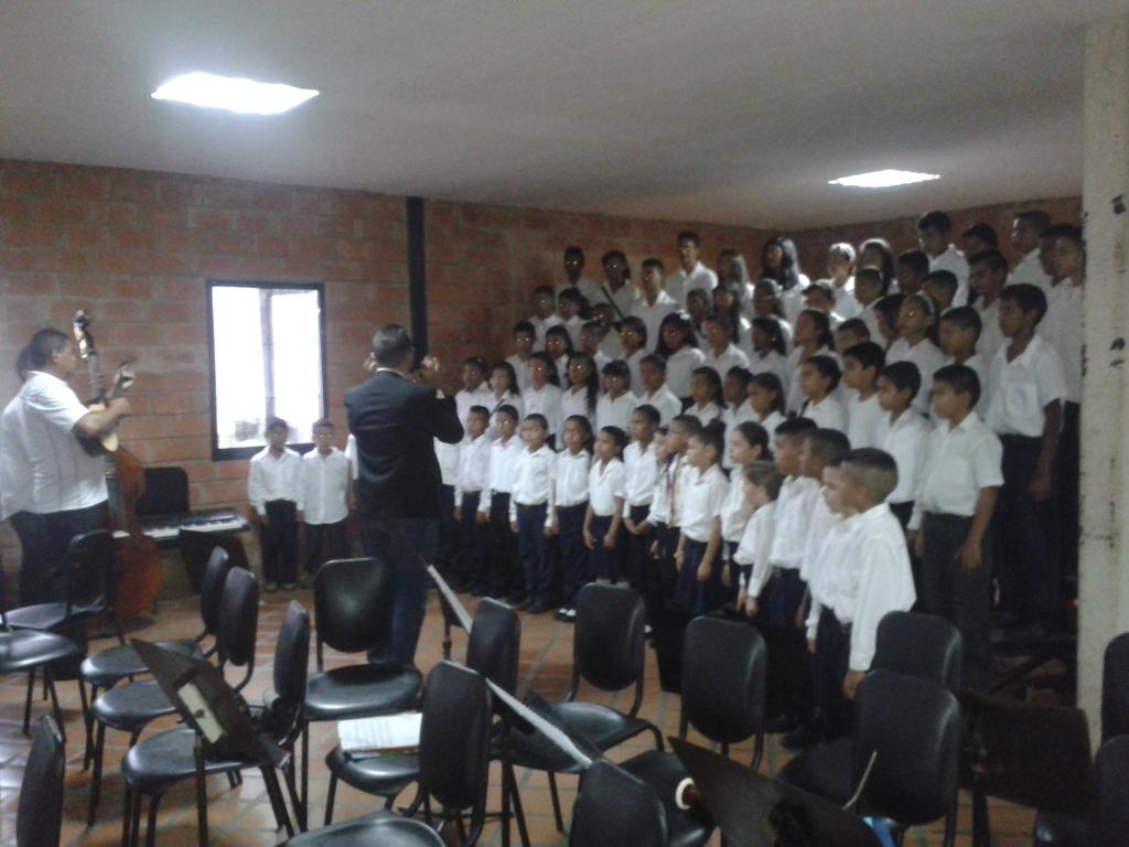 Hoy a las 5 pm el coro infantil de <a href="/NucleoCamaguan/">Núcleo Camaguán</a> <a href="/SistemaGuarico/">Sistema Orq. Guárico</a> realizará concierto en la parroquia camaguan.