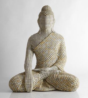 Mojarto's tweet image. Sangeeta progressed to give vent to her #creativity by inculcating the message of the #enlightenedone in her #paintings and #sculptures.