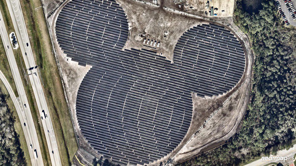The Disneyland Solar Farm.