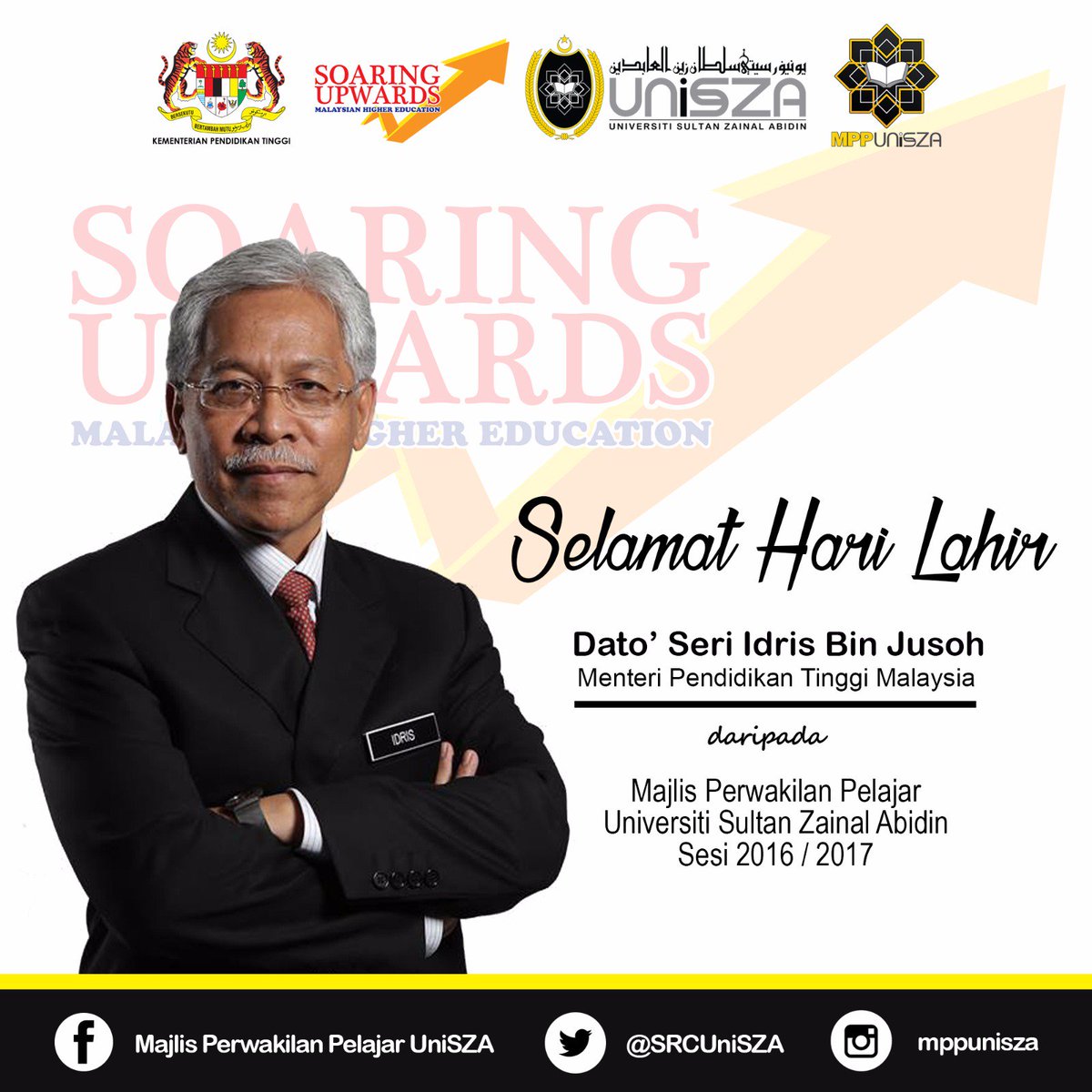 hyadrose's tweet image. Sanah helwah DS @idrisjusoh.. Moga diRahmati Allah sentiasa.. 

#SoaringUpward
#UniSZAPastiTahu