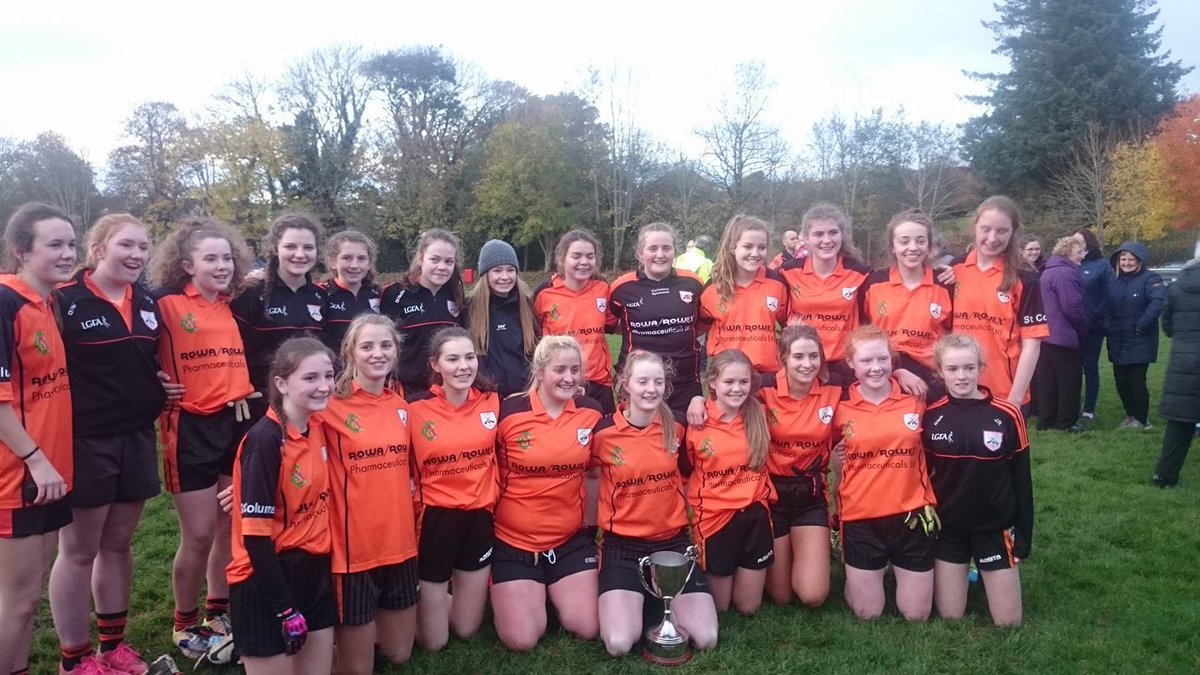 On Saturday last,  <a href="/Columsladies/">StColumsLadies</a> minors brought back the first ever women's GAA County title back to Colum's! <a href="/CorkLGFA/">Cork LGFA</a> <a href="/Tracey_Cork/">Tracey Kennedy</a>
