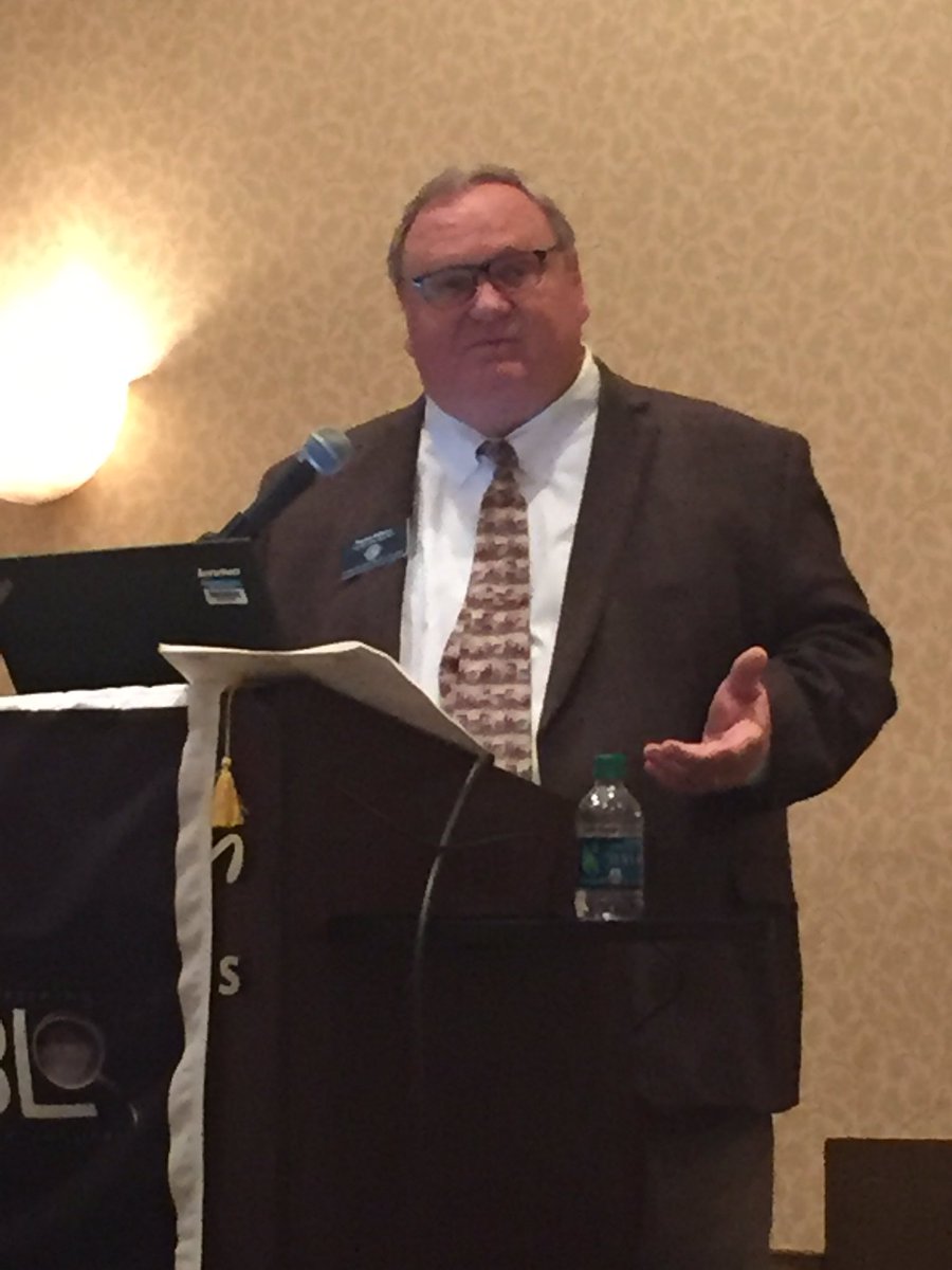 Kenny Adkins, apprenticeship specialist w/ TCSG, addressing WBL teachers.<a href="/GACTE/">Georgia ACTE</a>  #wblworks