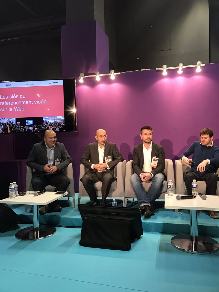 Rejoignez <a href="/leankrtv/">Leankr</a> <a href="/libcast/">Libcast</a> <a href="/Authot_com/">Authôt</a> à la conférence "les clés du référencement vidéo" en salle Théma 1 #SATIS2016