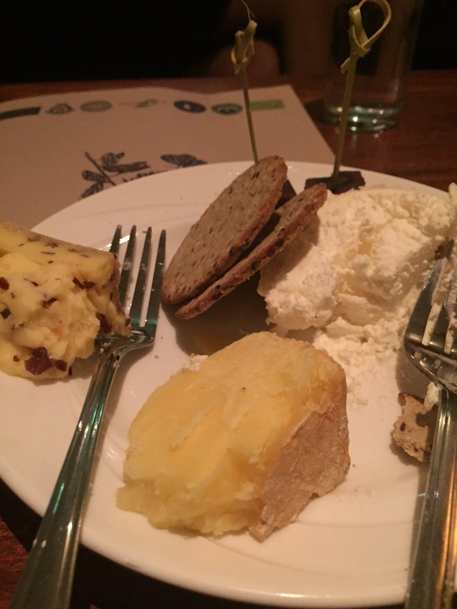 elainemhughes's tweet photo. Think I might have overdone the cheese course! @wildandslow @brooklodge #myfavoritecourse thanks @SheridansCheese https://t.co/Q5GKG2Azq4