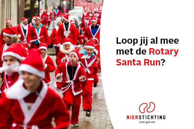 Nierstichting's tweet photo. Op 17 en 18 december organiseren verschillende Rotaly's de gezelligste Funrun voor jong en oud! 
Kijk hier waar:  https://t.co/fQJ16UmpH0 https://t.co/RCo1fP1mNb