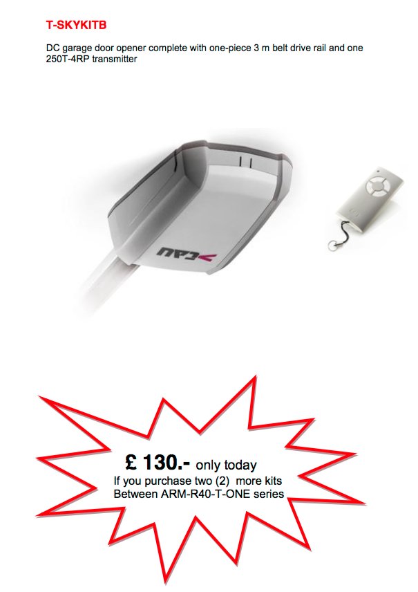 techvisionltd1's tweet image. great price on gate automation