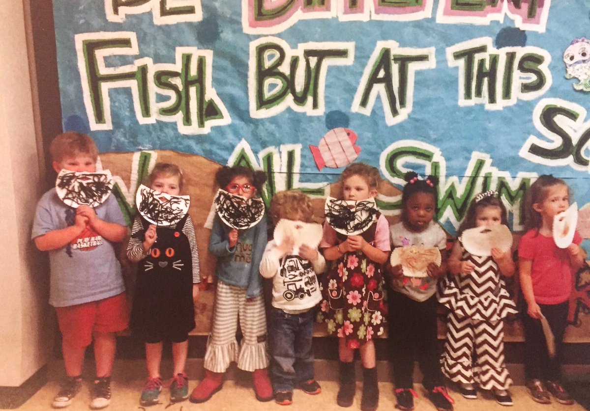 The kiddos @TKMartinCenter have better beards than me