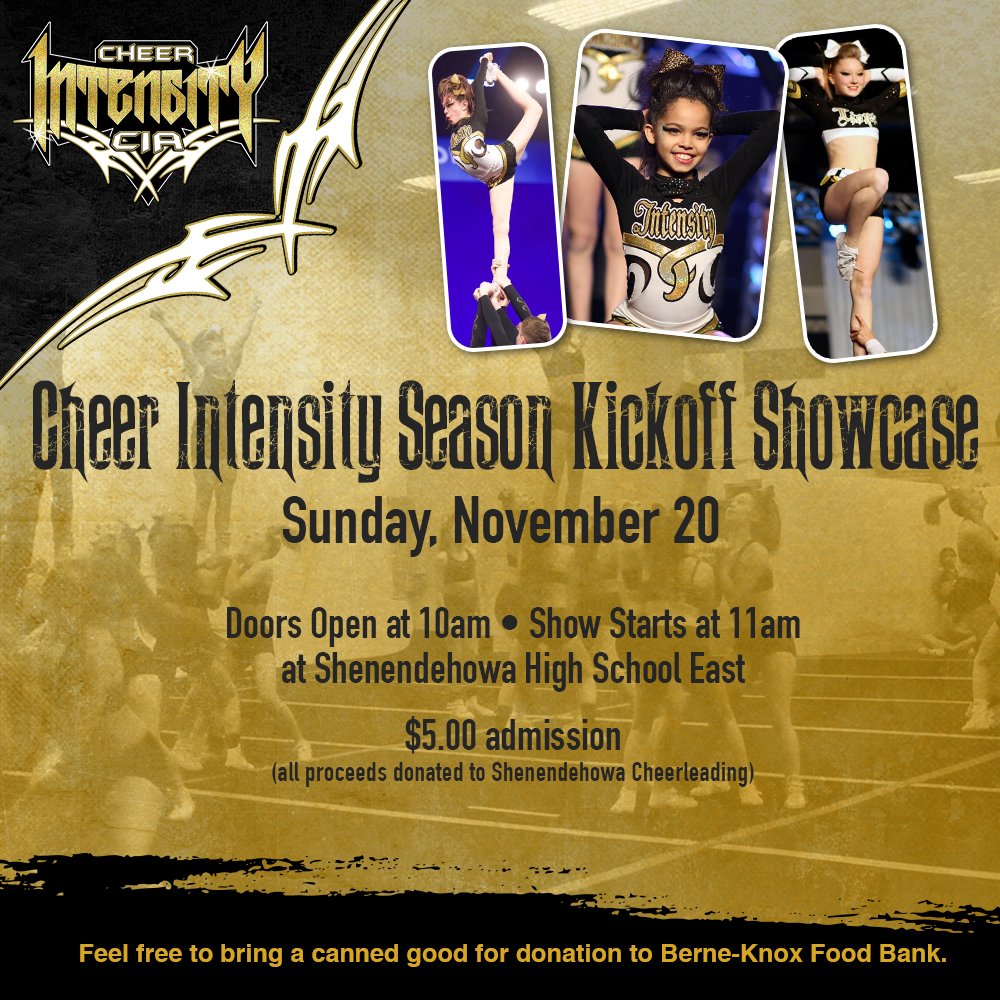 cheerintensity's tweet photo. SHOWCASE THIS SUNDAY 11/20! ALL OUR WELCOME!
#1f1k #Season11 https://t.co/k7SEUS0Fbk