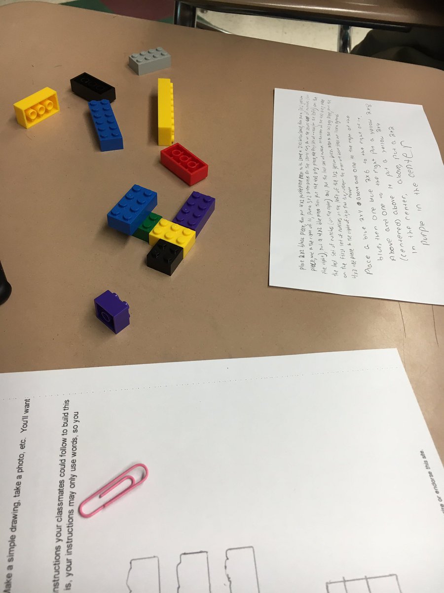 MsMacaro's tweet image. Exploring the important principle of programming using LEGO blocks! #CSP #introtoprogramming #MTPSpride