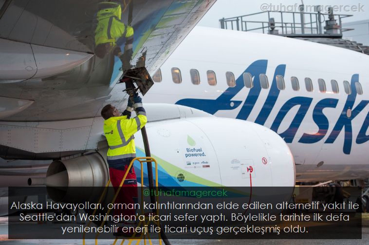 Tarihte ilk defa yenilenebilir enerji ile ticari uçuş gerçekleşti!