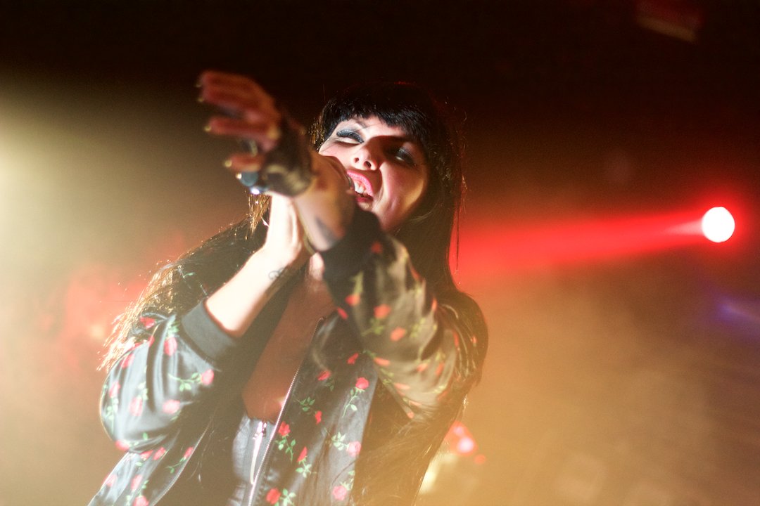 PHOTOS: <a href="/sleighbells/">Winter Wonderland</a>' show at @observatorysd was a head-splitting assault on the senses. We loved it. bit.ly/2ge74tt