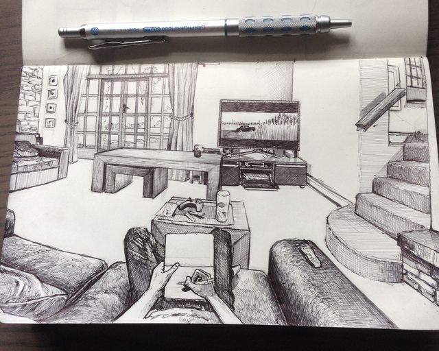 dimartblog's tweet photo. Σκίτσα από τη γωνία μου #sketch #TomSharp https://t.co/YUk4ZH6jen https://t.co/mNAlBF8DS0