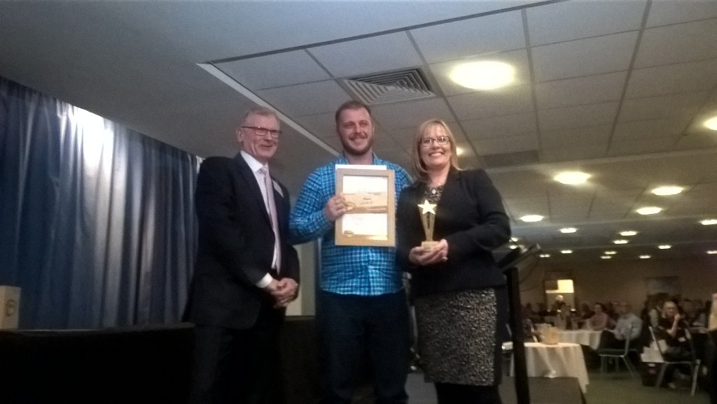 MattPollard13's tweet photo. @rdash_nhs CEO's award at RDaSH goes to Neil Firbank from Aspire services and well deserved! Well done Neil😊 https://t.co/pZ5KOi6xo7