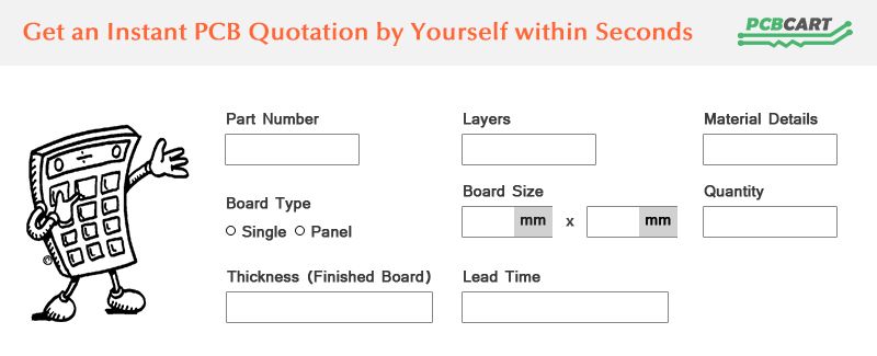 pcbcart's tweet image. Get PCB Price online by yourself using our circuit boards Calculator 24/7/365 buff.ly/2fAxvWN #PCBTools #customPCB #PCBfromChina