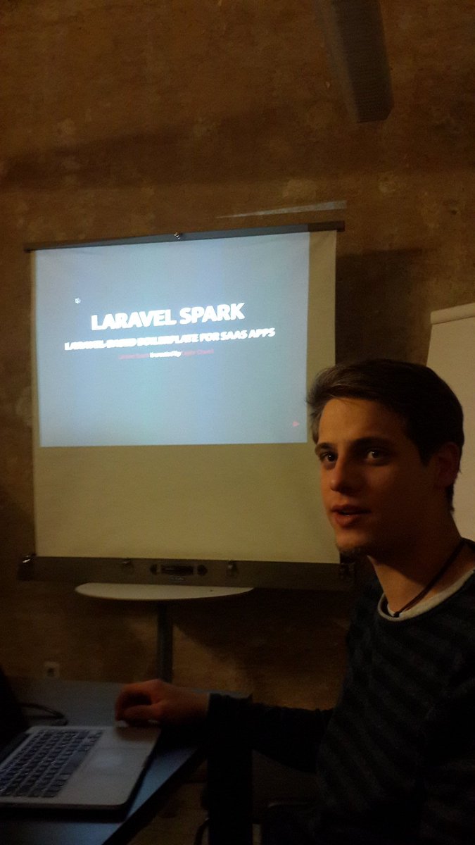 getafixx's tweet image. @laravelberlin @LaravelSpark @_recurse talking about #laravel #spark #laravelberlin