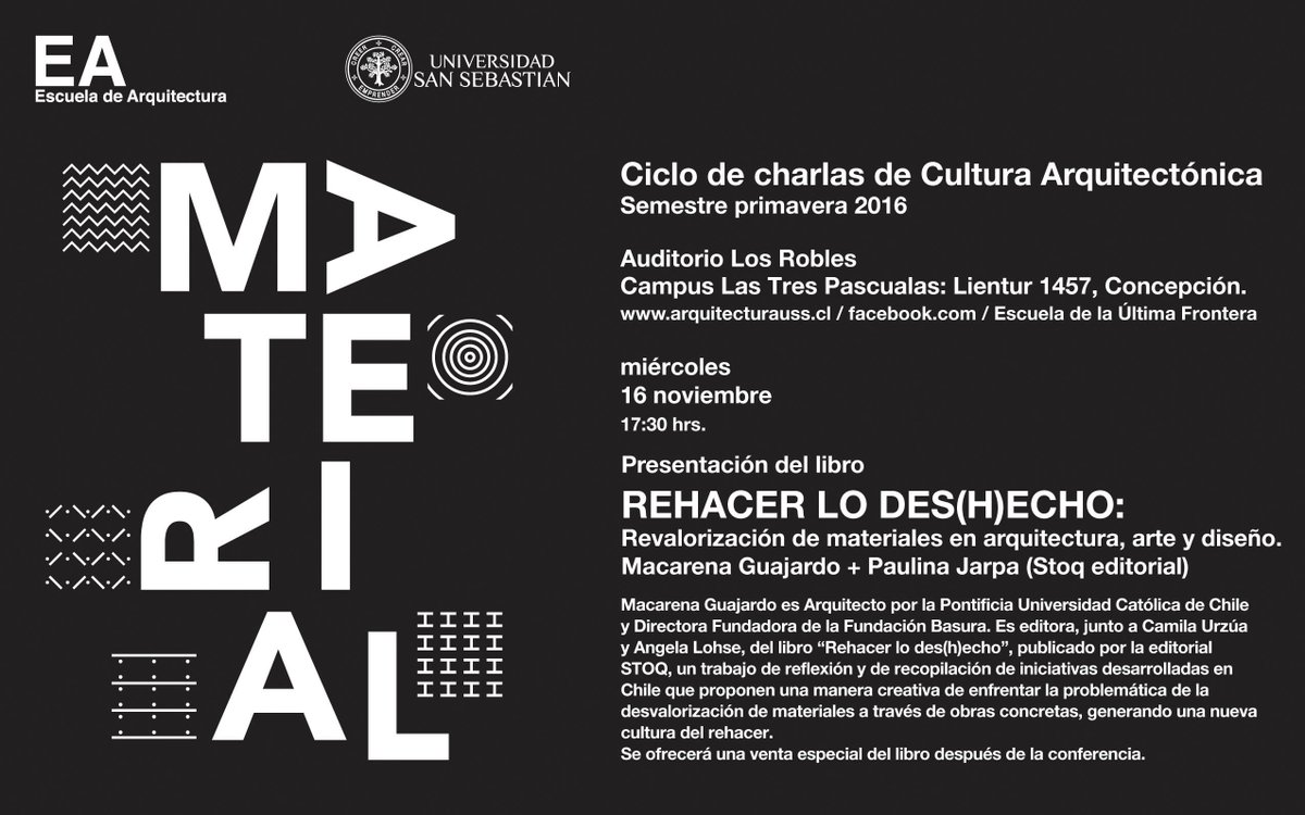 AGICC_'s tweet photo. INVITACIÓN a CREATIVOS insertos en el área de la SOSTENIBILIDAD > Presentación de libro sobre reutilización de desechos (basura) https://t.co/W3NUpiLxdp