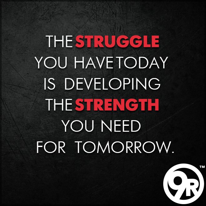 9RoundUSC's tweet photo. When you’re having one of those tough days... push through it! That will only make you stronger for the days ahead! https://t.co/xbTMCHfsH4