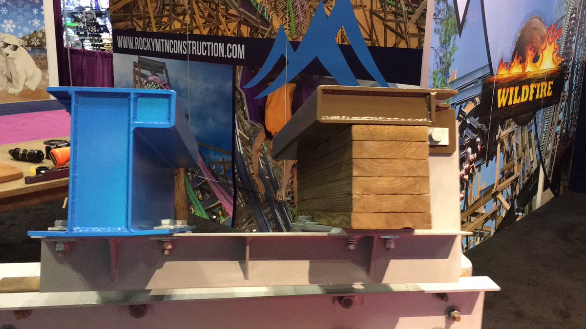 ThemeParkReview's tweet image. We are big fans of Rocky Mountain Construction! RT if you are too! #IAAPA2016