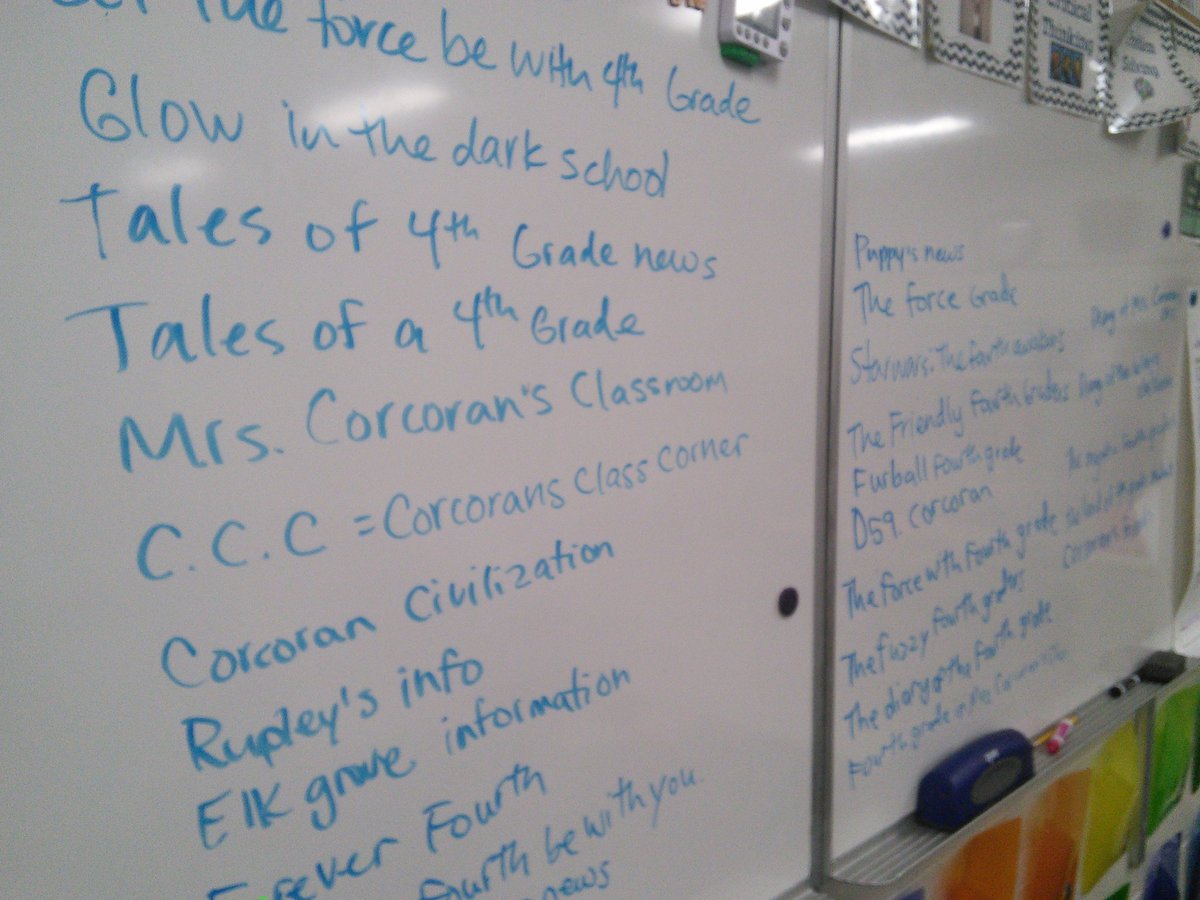 ercorcoran's tweet photo. Making our final decisions about our student created website. Name is tbd. Find out what we choose when we go live tmrw at 1:45 https://t.co/NLWaNYdoO4