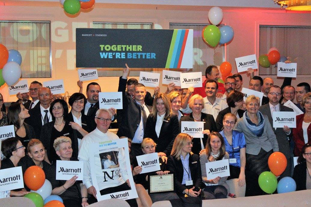 A3: Welcoming new colleagues from Starwood at our Town Hall Meeting :) #PutPeopleFirst #MICulturechat