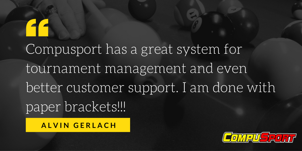 CompuSportInc's tweet image. It's #testimonytuesday - Here's at Compusport we're all about improving our customers lives!  #poolplayer #billiards