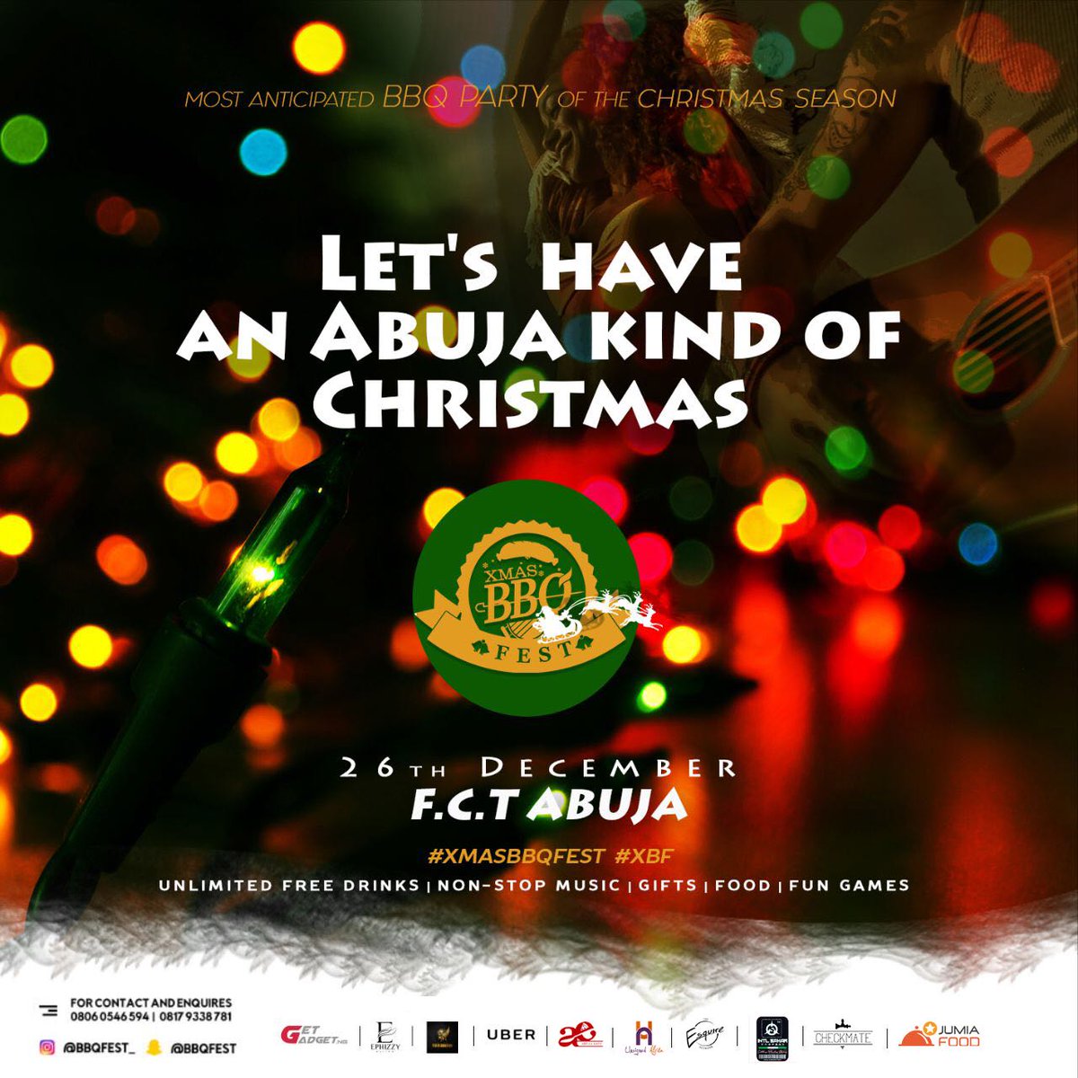 teewa_kay's tweet image. Looking like a lit holiday season. #xmasbbqfest #XBF