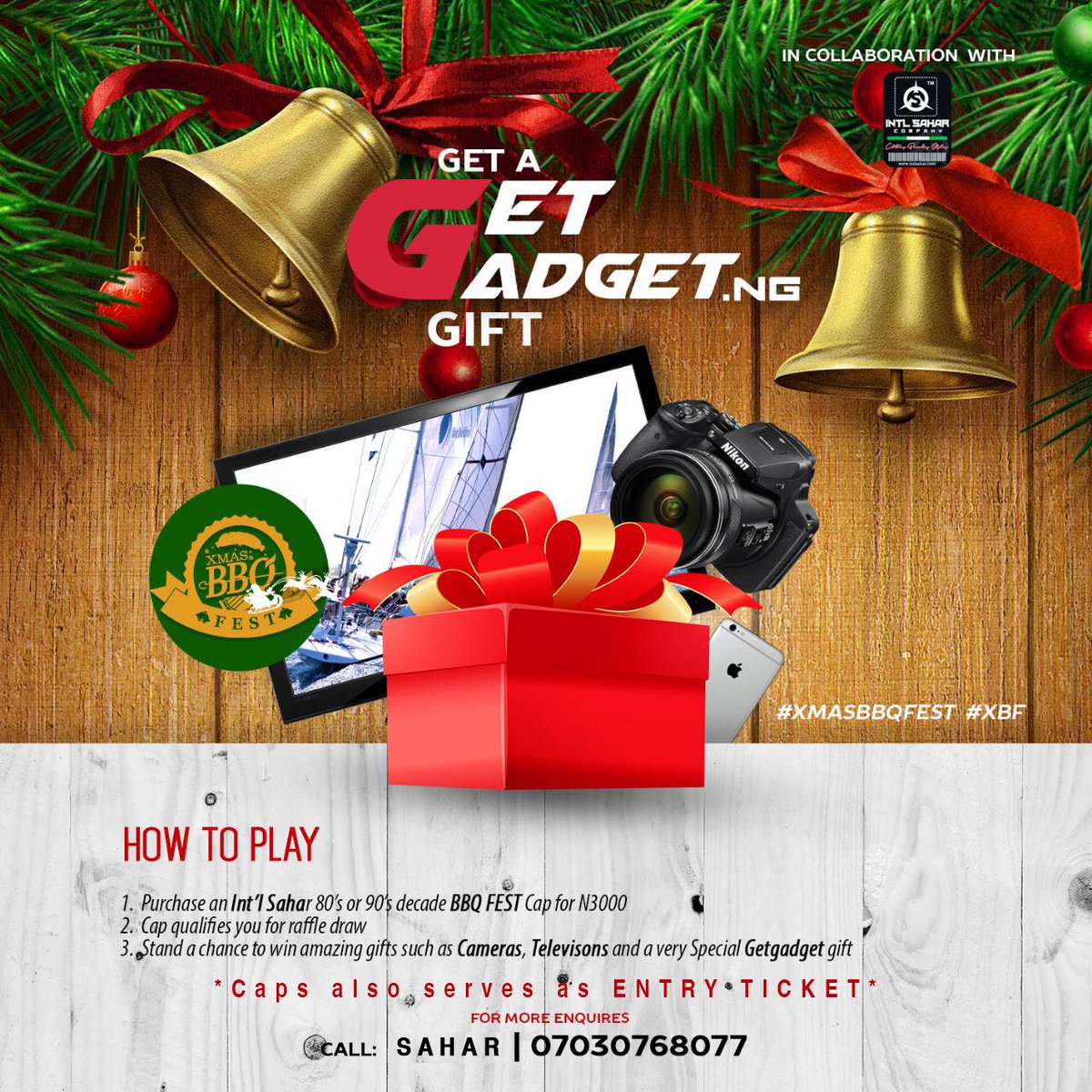 teewa_kay's tweet image. Looking like a lit holiday season. #xmasbbqfest #XBF