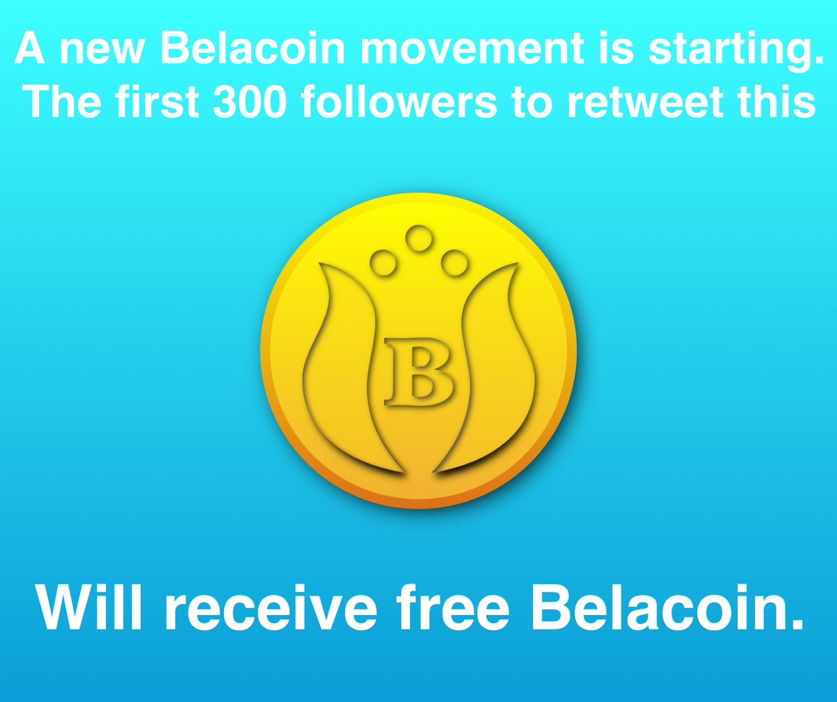 BelacamOfficial's tweet image. Belacoin.org launches Saturday, &amp;amp; major news gets revealed Sunday.
The first 300 retweeters get FREE Belacoin on Sunday.