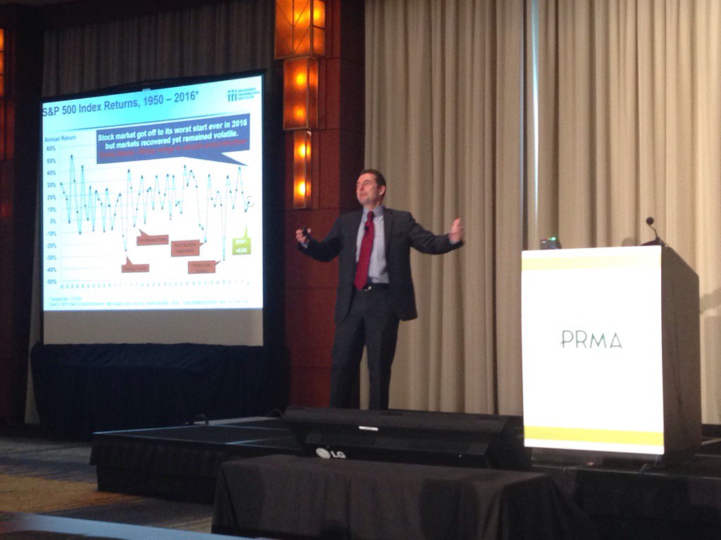 Bill_Gatewood's tweet photo. PRMA Conference. @Bob_Hartwig discussing the insurance industry. #PRMAsummit https://t.co/AugpkY3X6X