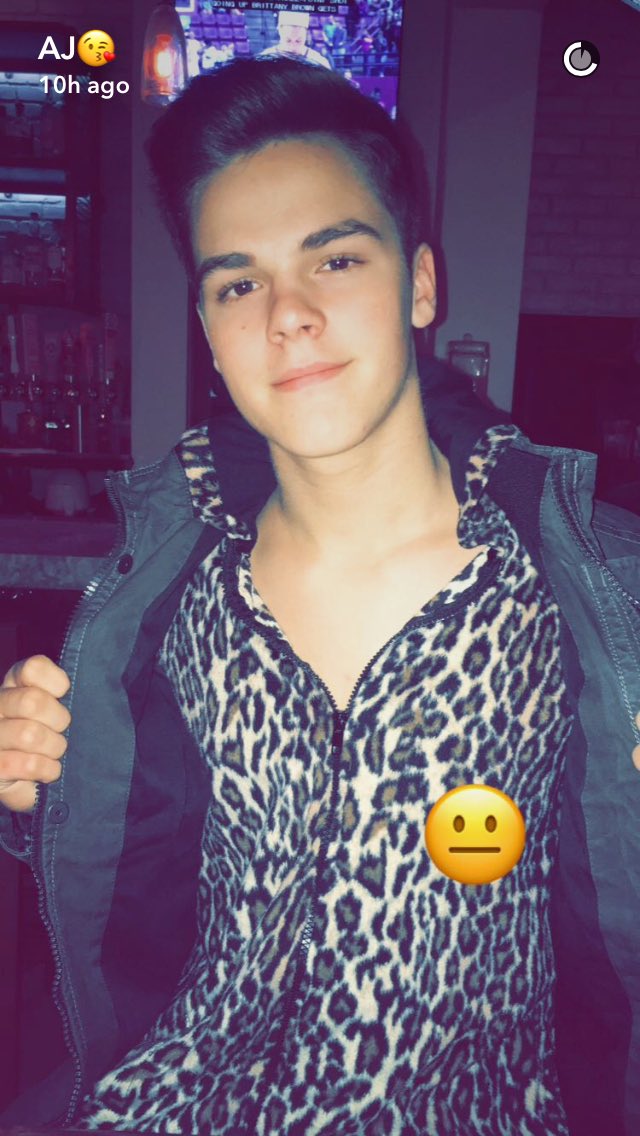 LoveAJMitchell's tweet photo. I didn't think it was possible to look lit in a onesie until AJ ❤️😍 @imajmitchelI https://t.co/eZhfc14kGy