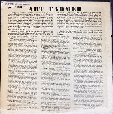 karyobin014's tweet photo. #ArtFarmer Plays Prestige(US) – LP 193 1954
https://t.co/K3XtDgZuG4 #Jazz
#WyntonKelly(p) #AddisonFarmer(b) #HerbieLovelle(ds)
10"LP https://t.co/iSM91PhXx2