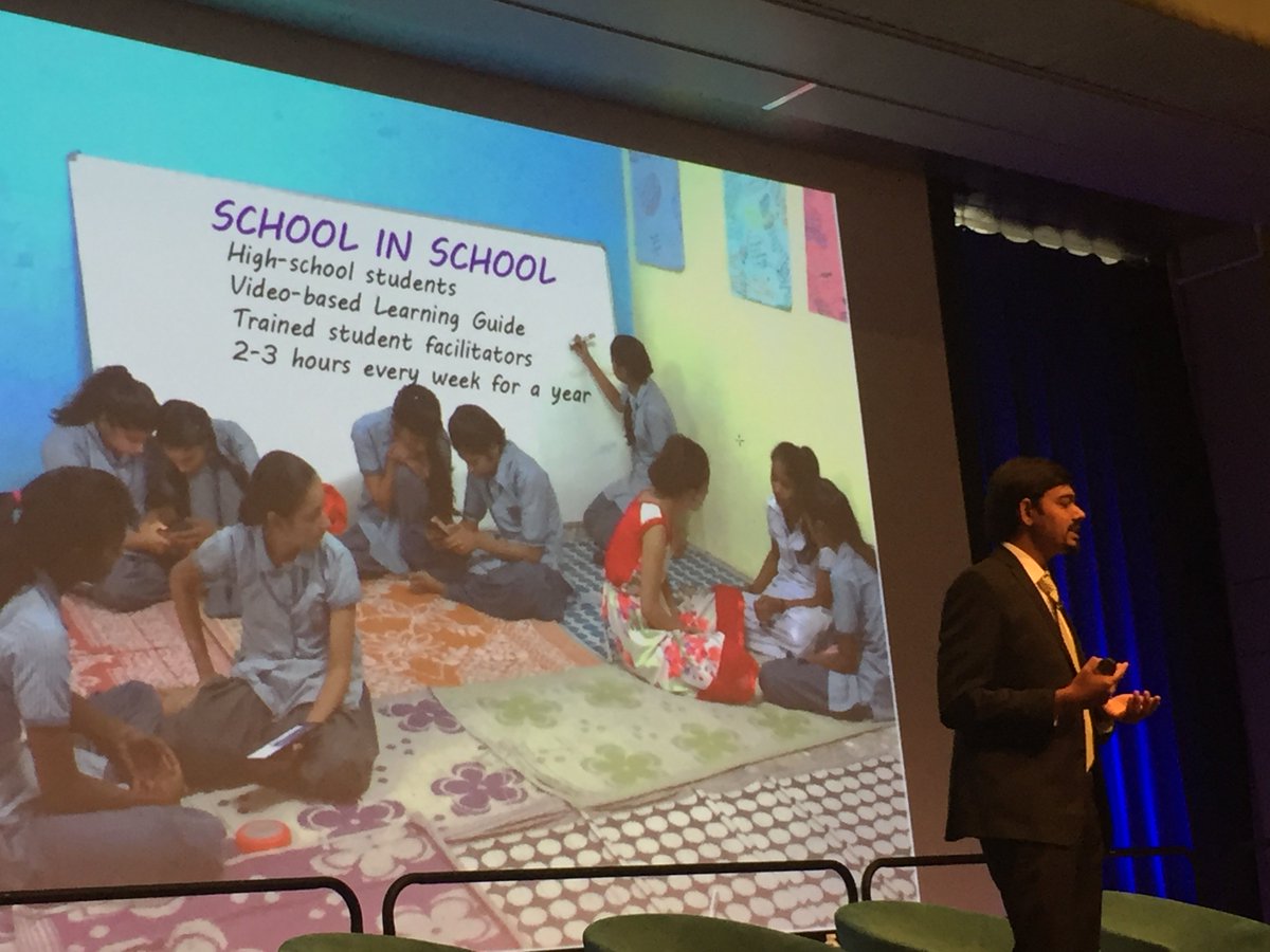 WBG_Education's tweet photo. How does the #education system ensures that every child realizes its potential? - School in School https://t.co/WjqhfxGFyT #wbgyouthsummit https://t.co/SV8nbt5qoT