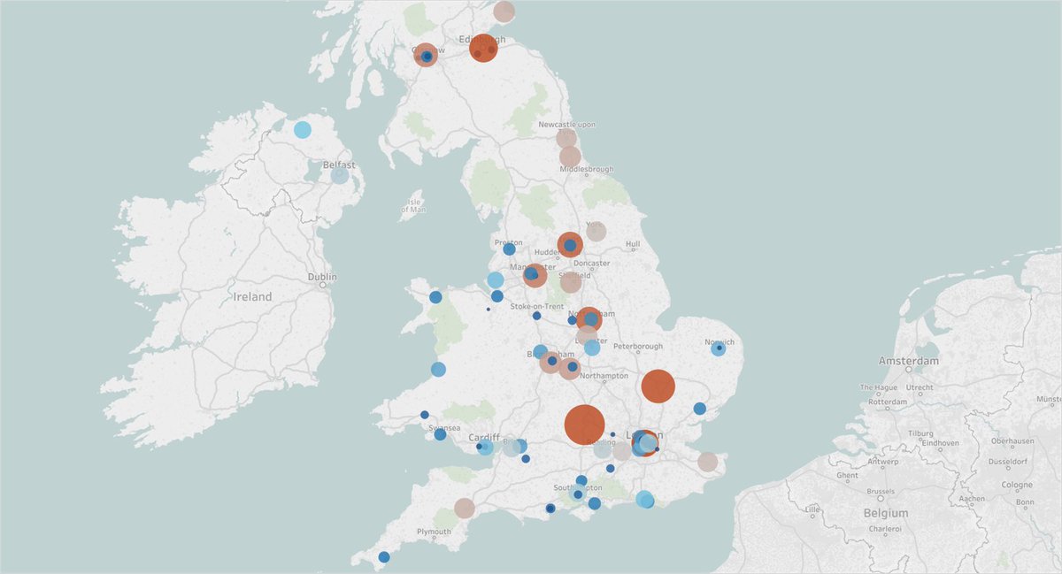 SimonTanner's tweet image. Map listing all A&amp;amp;H academic #books submitted to #REF2014 by location of UK universities Find your university!
public.tableau.com/profile/abof#!/