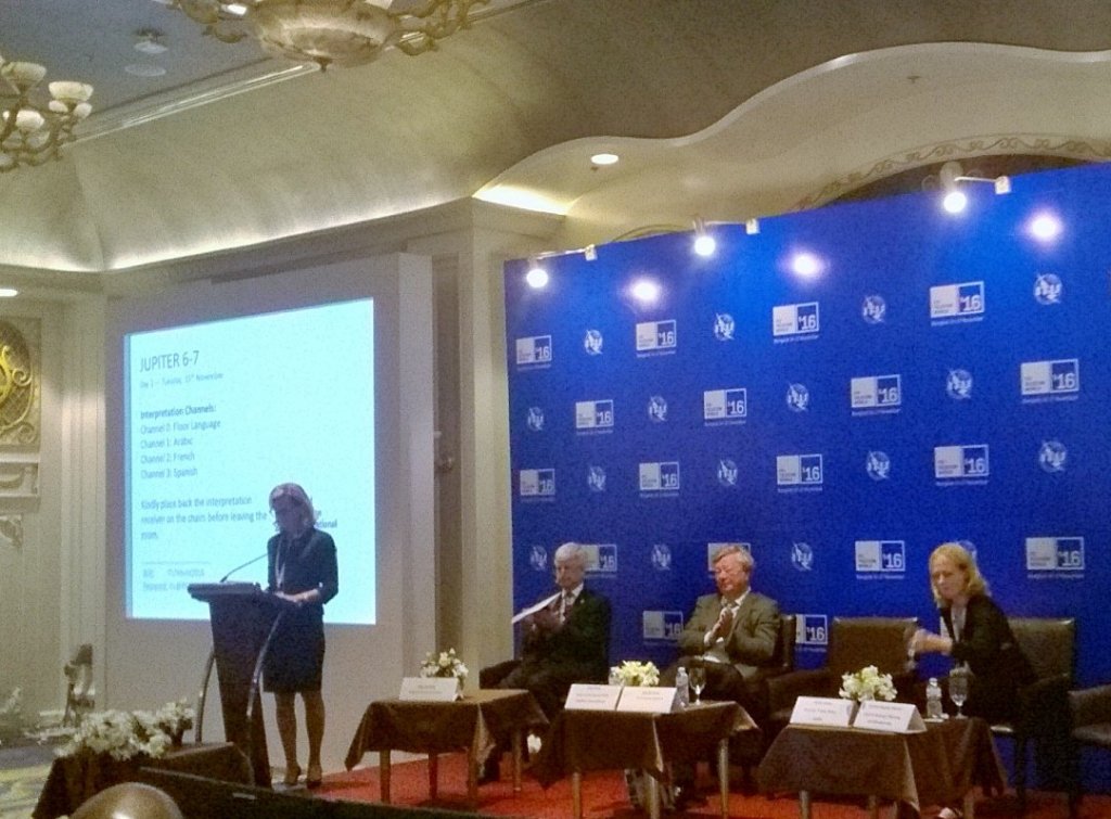 AnnaLodeserto's tweet photo. Today's #IC2016 @ITU & #CHI joint session partnering for #children & #youth online protection #ITUWorld2016 #Bangkok https://t.co/Zky0rHB0BV