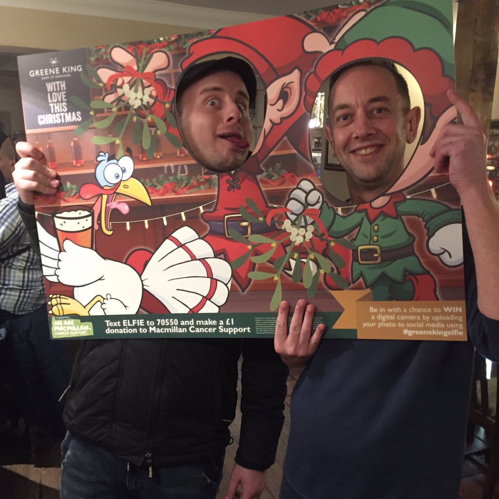 TheGuineaButt's tweet photo. Christmas is coming! Book your Christmas party here! #onlyatchristmas #greenekingelfie #theguineabutt https://t.co/mU3Cs8mEag