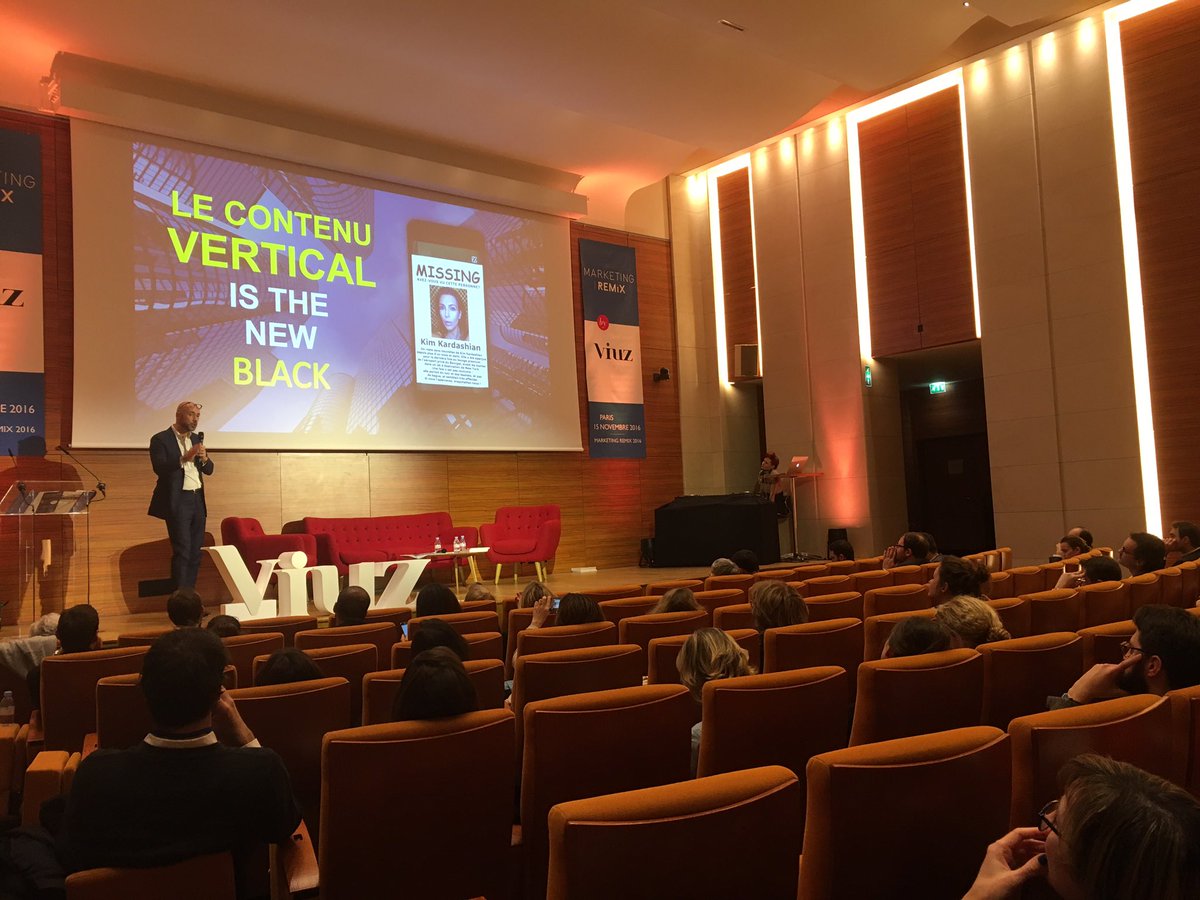 There really isn't a better way to put it! #Verticalvideo content IS the new black. #adtech <a href="/gonzalezolc/">olivier gonzalez</a> #marketingremix @viuzfr