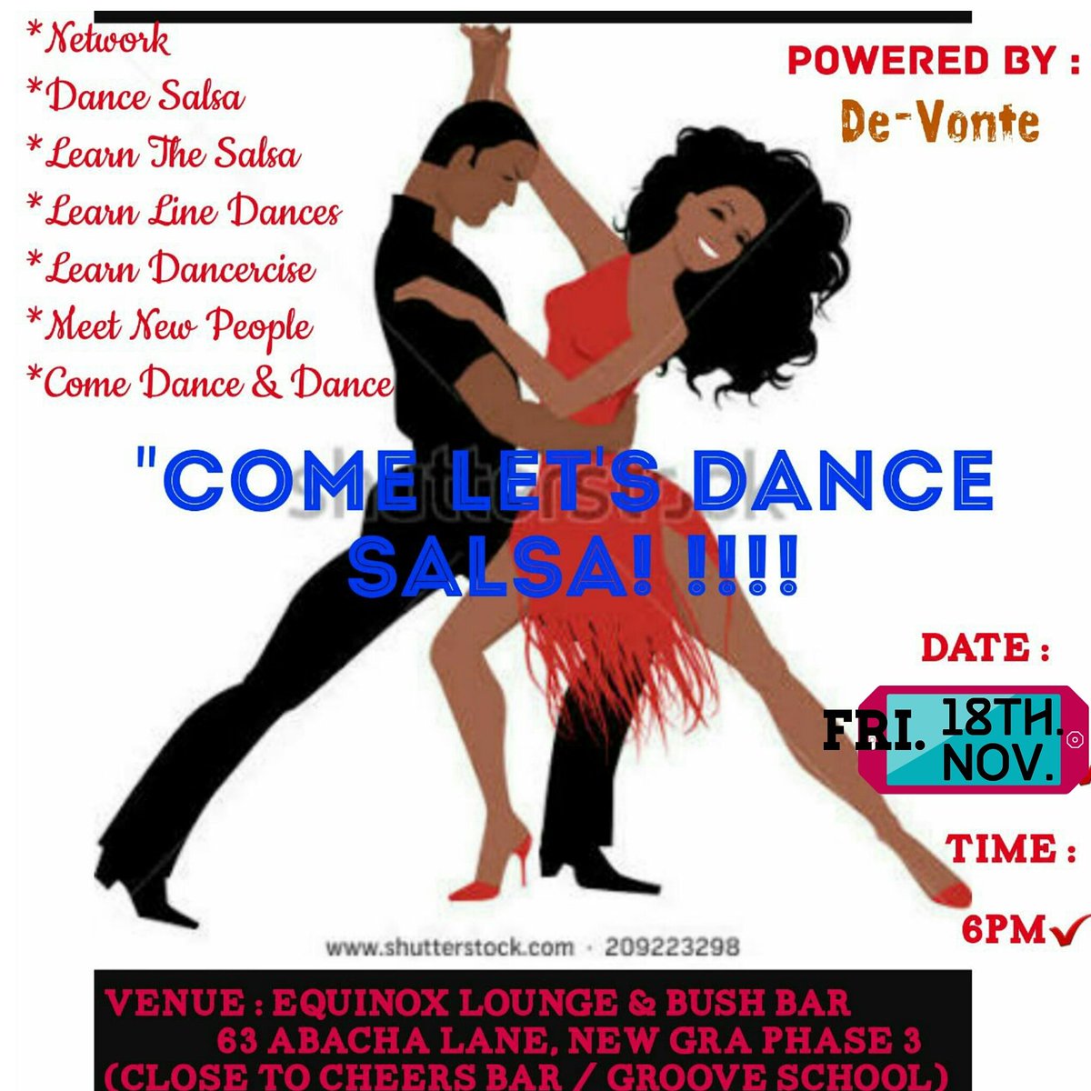 Devvonte's tweet image. Are you in PH city??
Come let's Dance 
SALSA!!!!!!

COME HAVE FUN AND LEARN COOL DANCERCISE  AND LINE DANCES TOO.
MINGLE. NETWORK. HAVE FUN