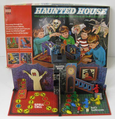 Did anyone else have this in the early 1970s? #hauntedhouse #1970s #boardgames #denysfisher