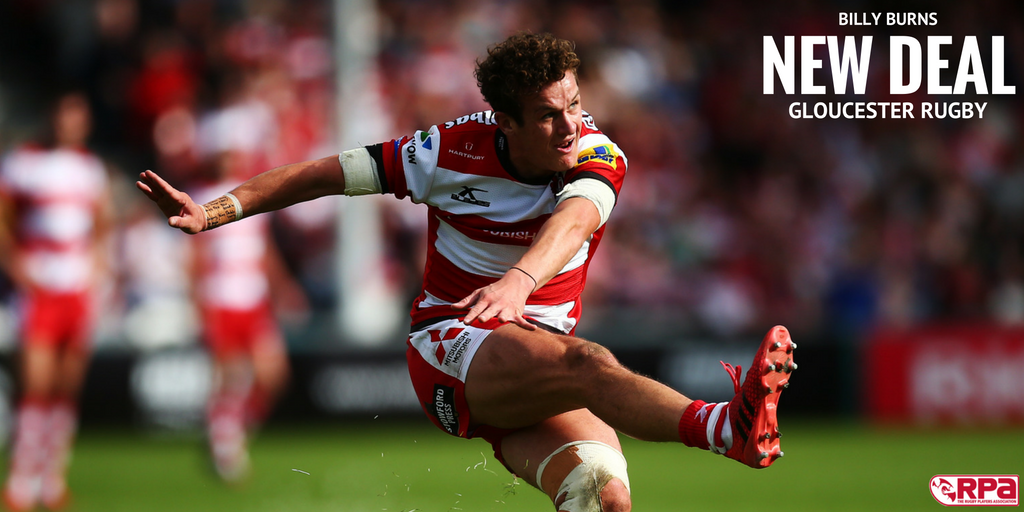 theRPA's tweet photo. MEMBER NEWS 🏉
Congrats to #RPA member @BillyBurns10 who has today signed a new deal to remain at @gloucesterrugby! 👍 https://t.co/zGXeiluvOg
