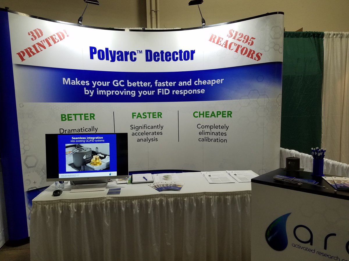 ActivatedLLC's tweet photo. You still have time today and tomorrow to stop by Booth 107 at #EAS2016 and see the #polyarc! https://t.co/tSdGpkns2j