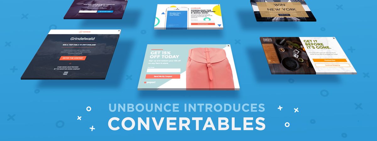 Introducing Unbounce Convertables: Get More Conversions from Every Page on Your Website 🚀  bit.ly/2fzA9Mx