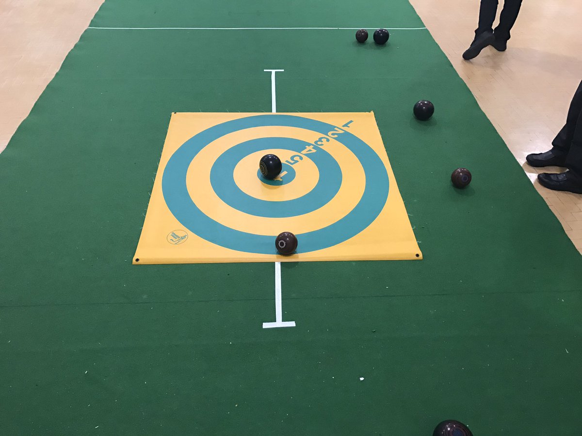 LeighFoundation's tweet photo. Wow😳
After a full year of Short Mat Bowls delivery in schools we today saw our 1st 10 on the target mat.Well done Daniel &amp; Bryan @MrGSGC 👏🏻 https://t.co/ZXTINhgMZw