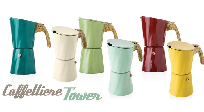 Il risveglio perfetto: scopri le nuove caffettiere Tower goo.gl/0A8JZe #caffettiere #brandani
