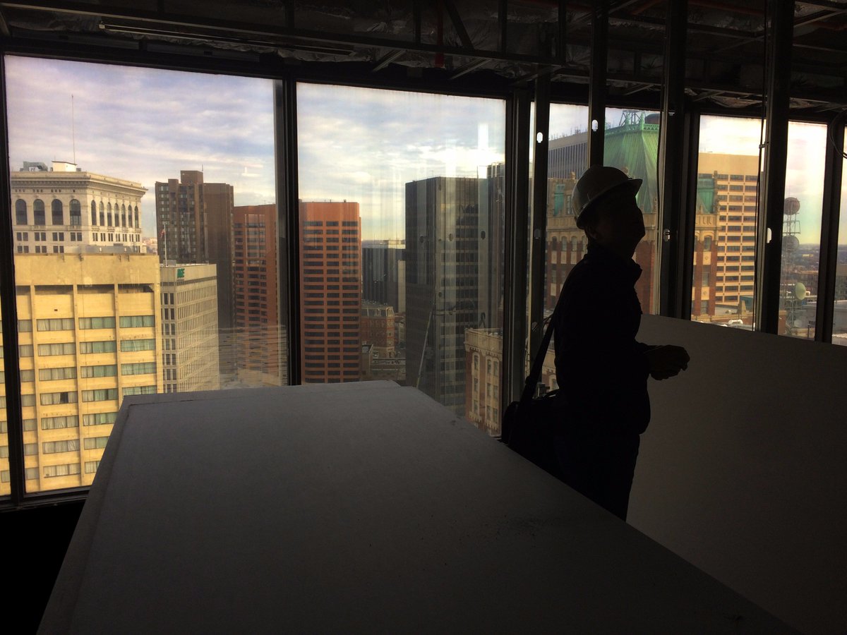 BCTarchitects's tweet photo. Site visit with a view this morning at 2 Hopkins feat. 183 apartments & US Army Corps offices #AdaptiveReuse #BCTarch https://t.co/lvaCg0L7yR