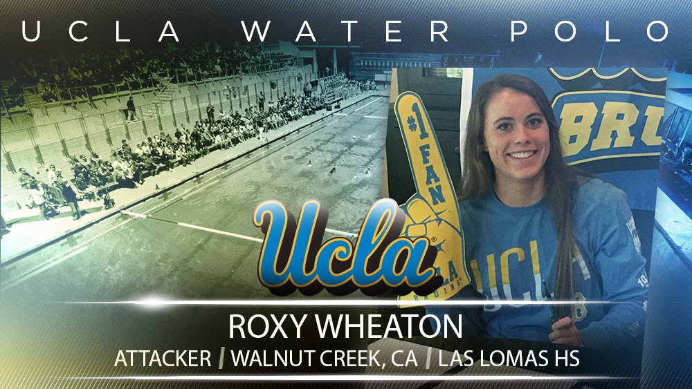 UCLAWaterPolo's tweet photo. Bruins sign Roxy Wheaton for the 2017-18 season!! 

#UCLASigningDay #GoBruins #ImABruin https://t.co/5qNOP13BM8