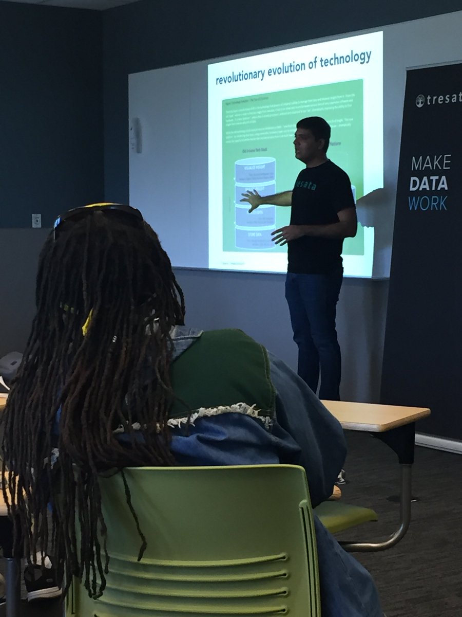 tresata's tweet photo. We had a blast talking to UNCC students yesterday the @CCICareer lunch &amp; learn on Tresata! Thanks for everyone who attended! @jayesh_mori https://t.co/LQfeMqmoZE